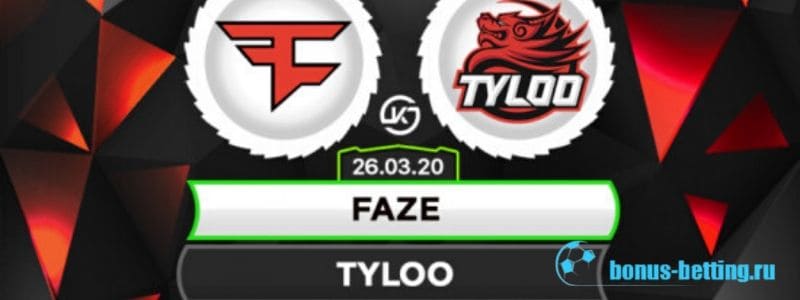 FaZe Clan – TyLoo: прогноз на игру 26 марта, CS: GO