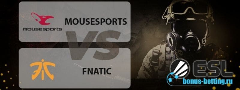 Mousesports – Fnatic 8 апреля: прогноз на второй этап