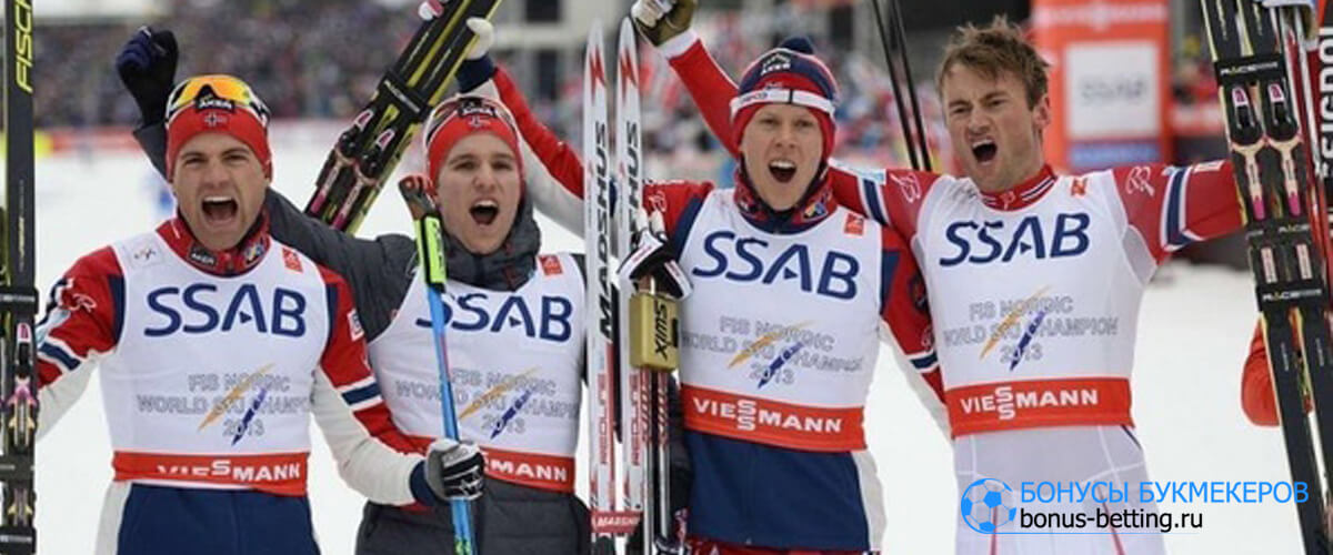 сборная норвегии сналась с КМ по лыжным гонкам