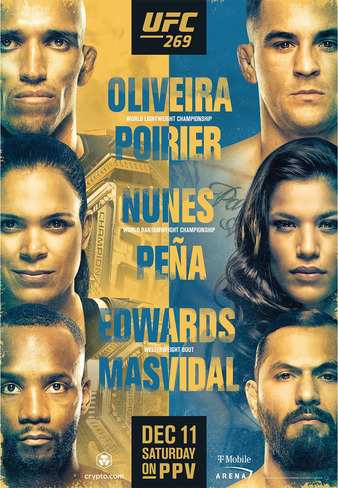 UFC 269 poster