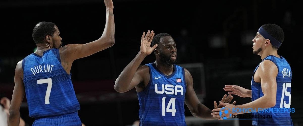 Сборная США по баскетболу вышла в финал Олимпийских игр в Токио