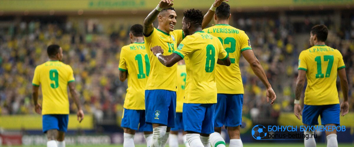 Бразилия со счетом 4:1 победила Уругвай