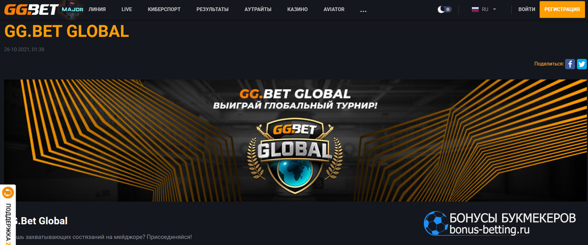 турнир GGBet Global