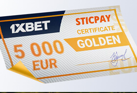 Sticpay winner в 1xBet
