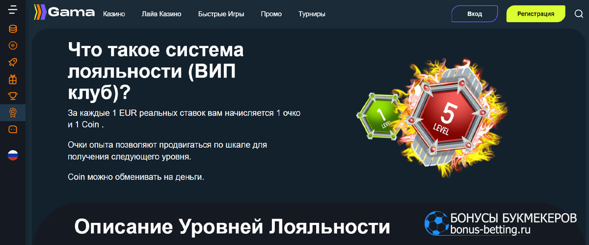Сайт gama casino play gamma net ru. Уровни лояльности Сирус.