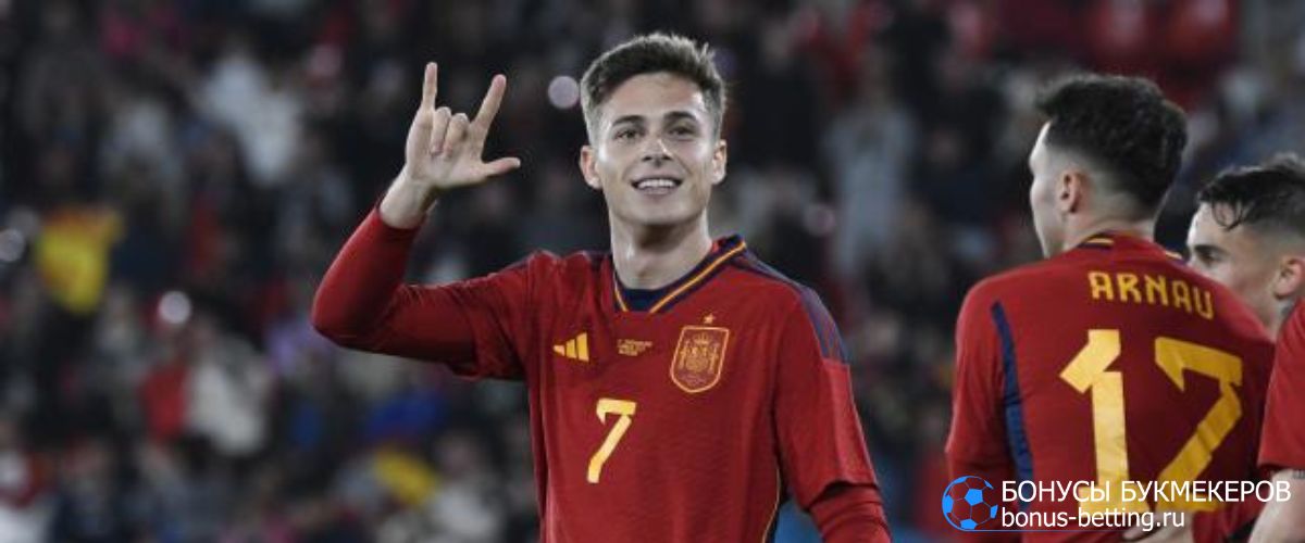 Молодежная сборная Испании на молодежном Евро-2023