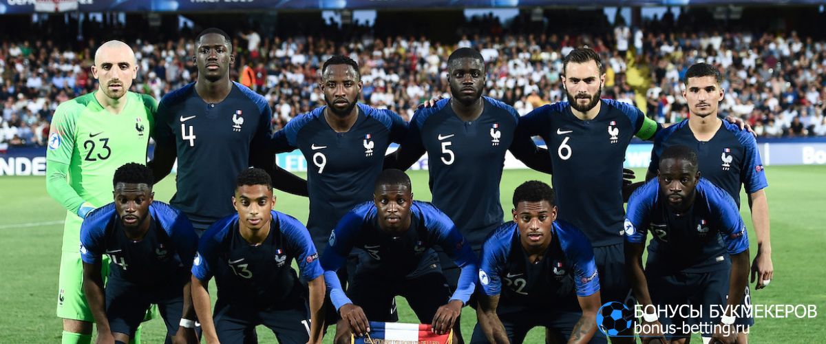 Молодежная сборная Франции на молодежном Евро-2023