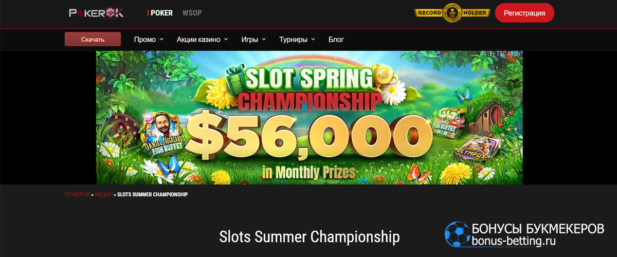 Slots Summer Championship в PokerOk
