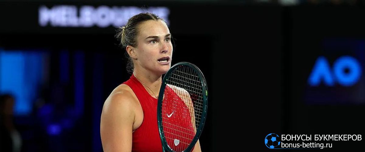 Арина Соболенко против Чжэн Циньвэнь в финале Australian Open 2024 27 января