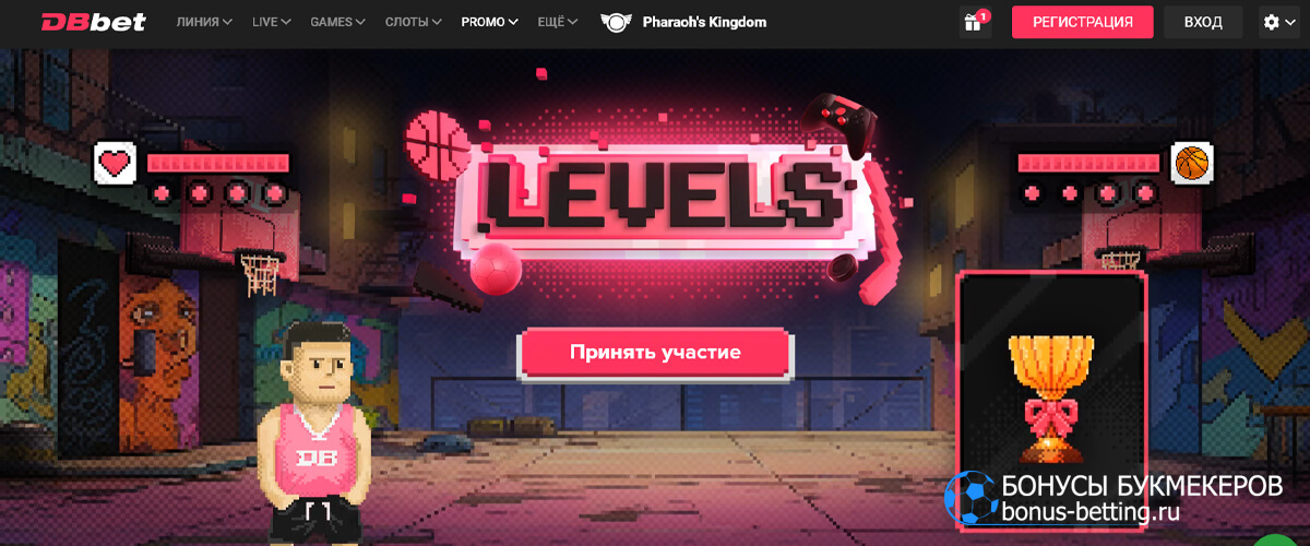 Levels в DBbet