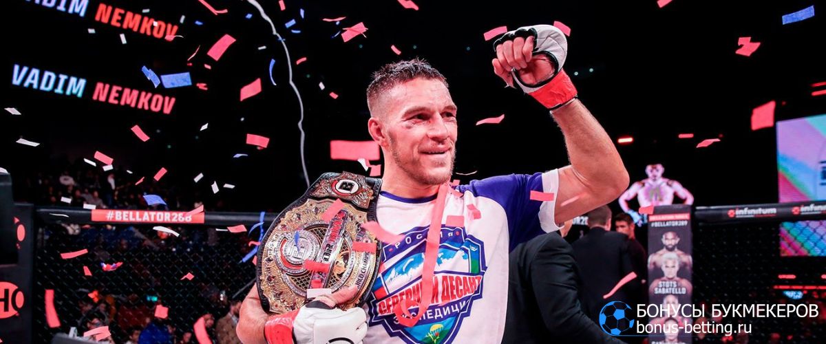 Прогноз на бой Вадима Немкова против Тимоти Джонсона на Bellator: Champions Series в Дубае