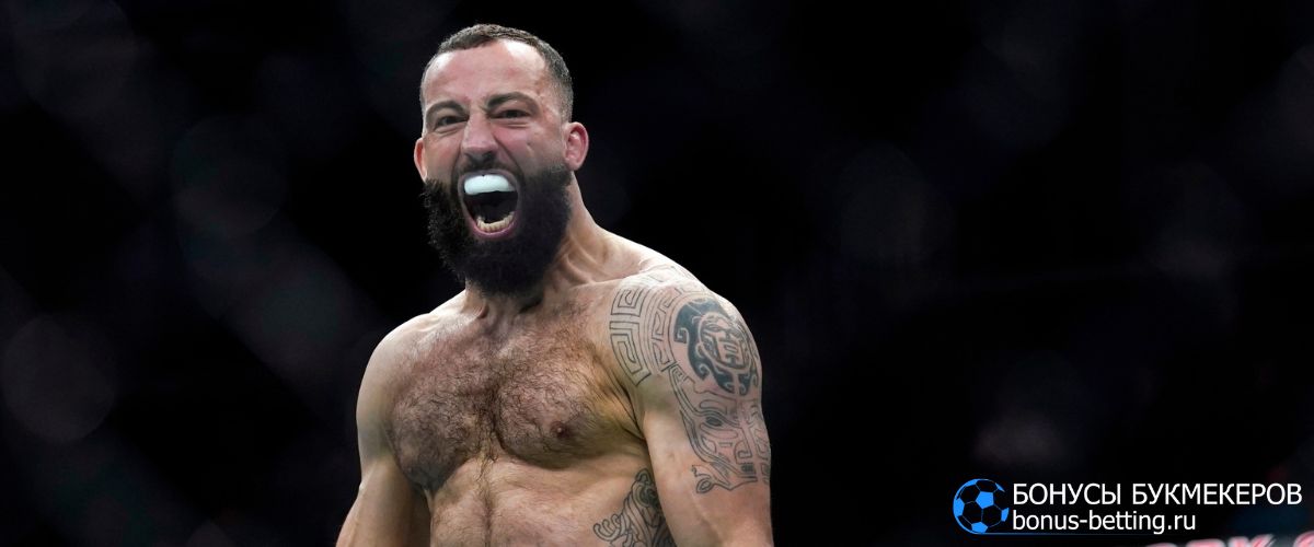 Роман Долидзе против Марвина Веттори на UFC Fight Night 254 15 марта