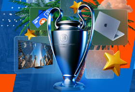 UEFA Champions Lottery в Mostbet