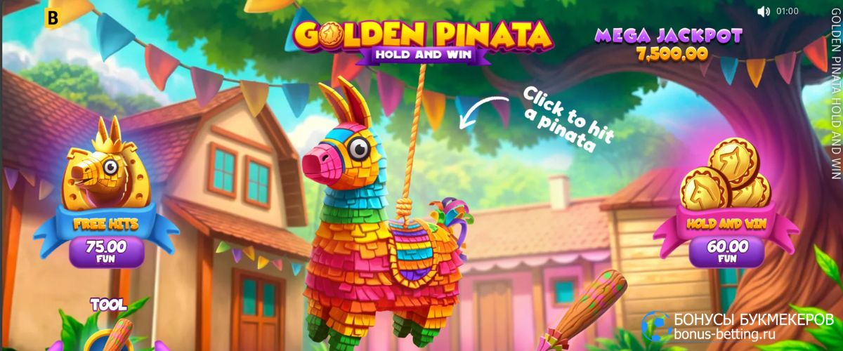 Golden Pinata Hold and Win в BGaming