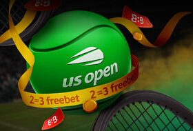 Фрибеты за ставки на US Open 2025 в 888starz
