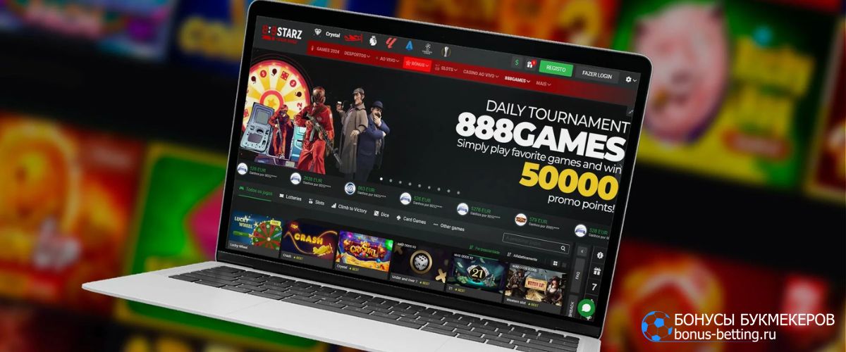 888Starz официальный сайт: обзор казино с ПК и смартфона