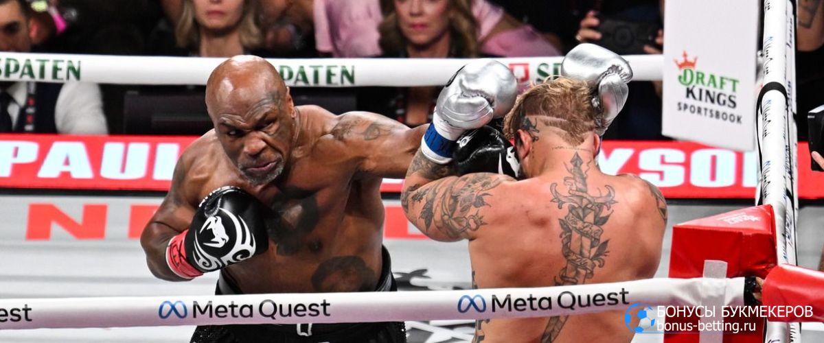 Джейк Пол против Майка Тайсона 2024 Джейк Пол против Майка Тайсона 2024