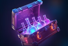 Лутбоксы в Atom casino