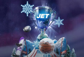 Winter Bet Race в Jet casino