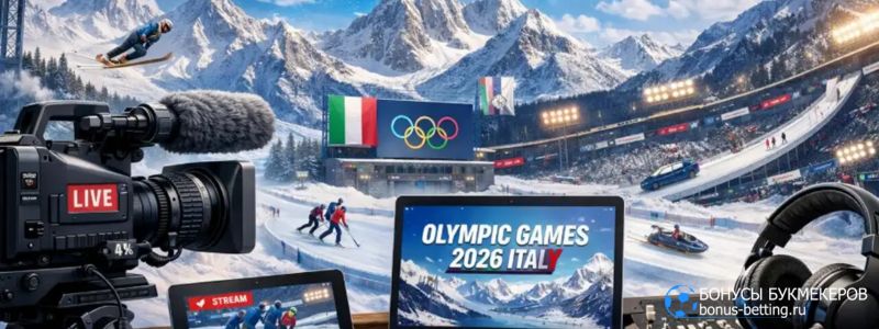 Где смотреть Олимпиаду 2026