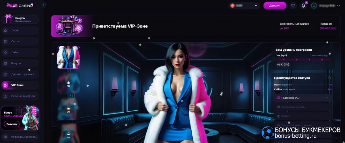 Как устроена программа лояльности Auf Casino