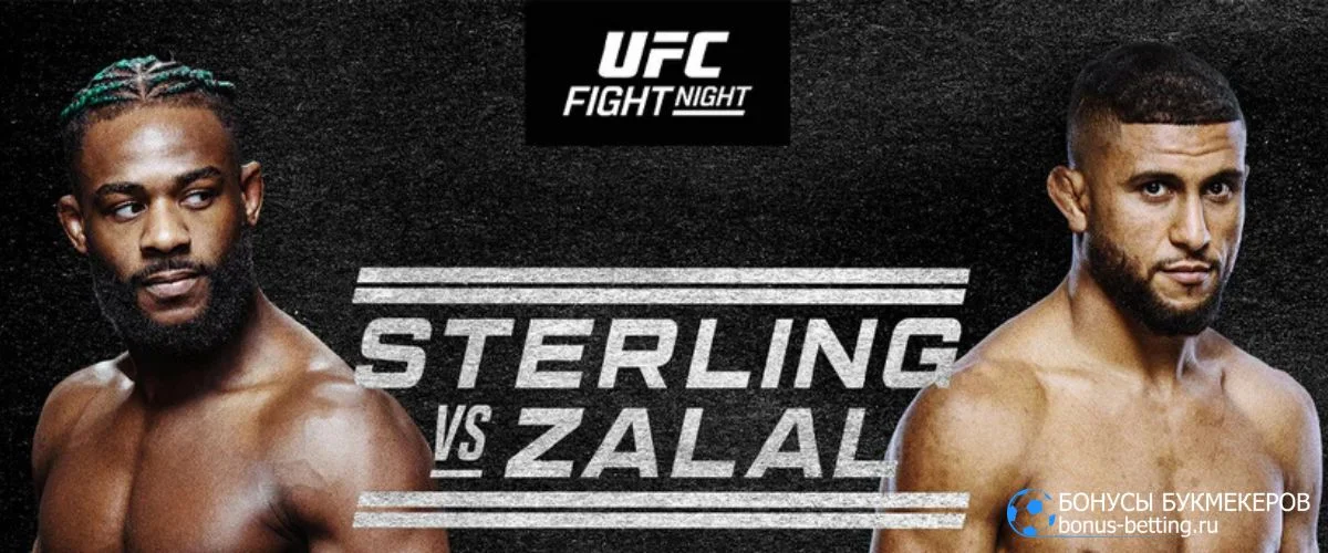 Прогноз на бой Стерлинг – Залал 26 апреля UFC Vegas 116 Лас-Вегас