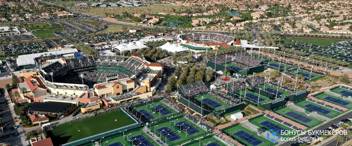 Главные теннисные турниры Indian Wells Open: сдвоенный турнир ATP и WTA 1 000