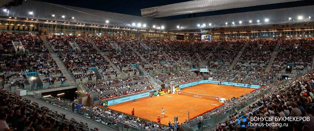 Главные теннисные турниры Madrid Open: сдвоенный турнир ATP и WTA 1 000