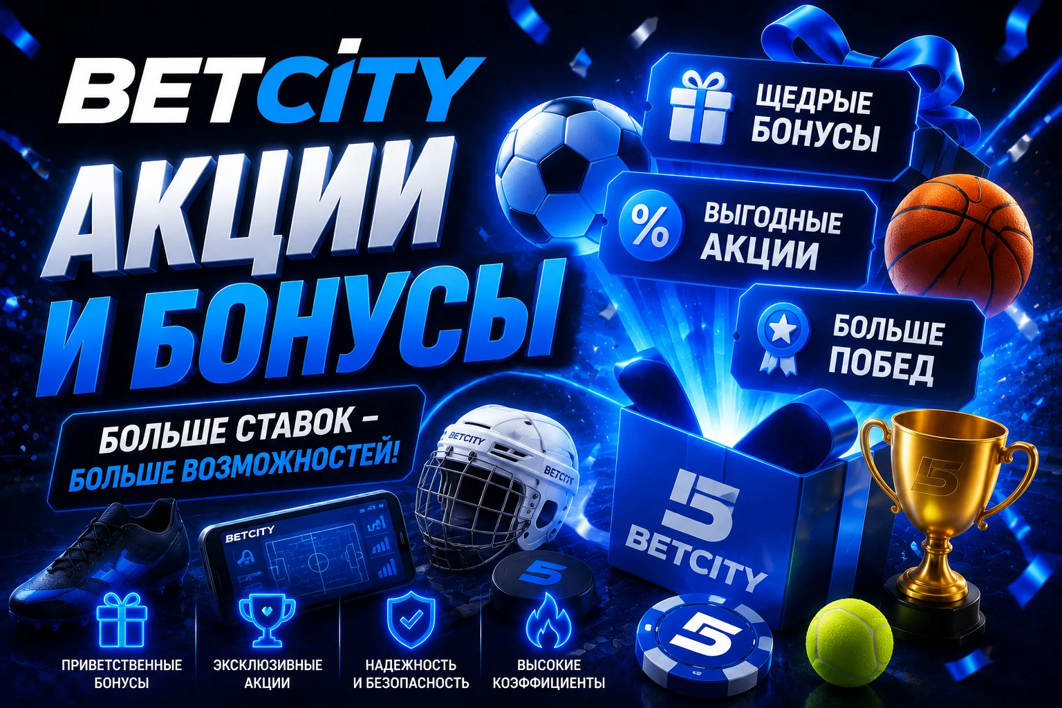 Бетсити бонусы