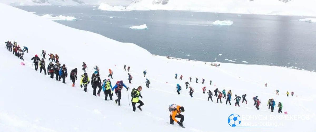Самые дорогие марафоны мира Antarctic Polar Race