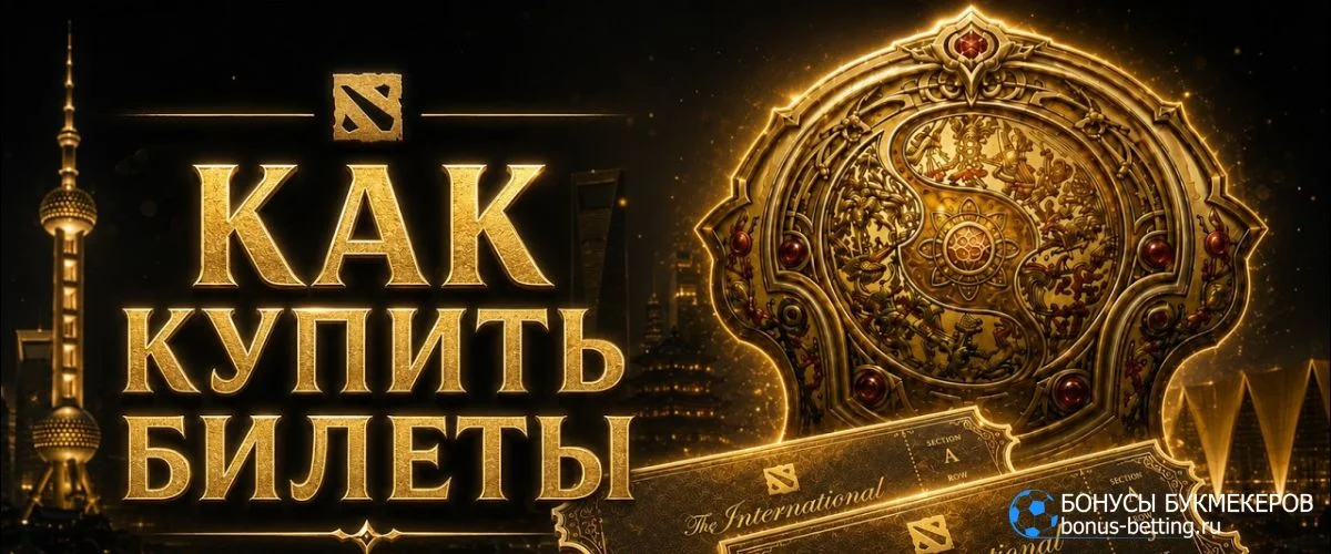 Купить билеты на The International 2026