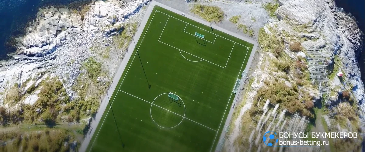 Henningsvaer Stadion (Норвегия)