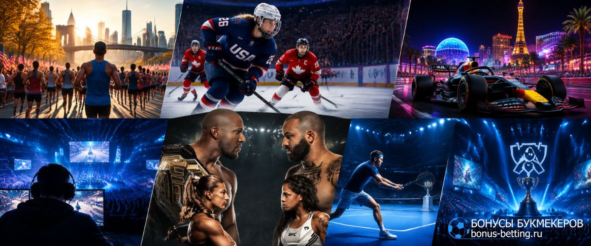 Спортивный календарь 2026 Спортивный календарь 2026